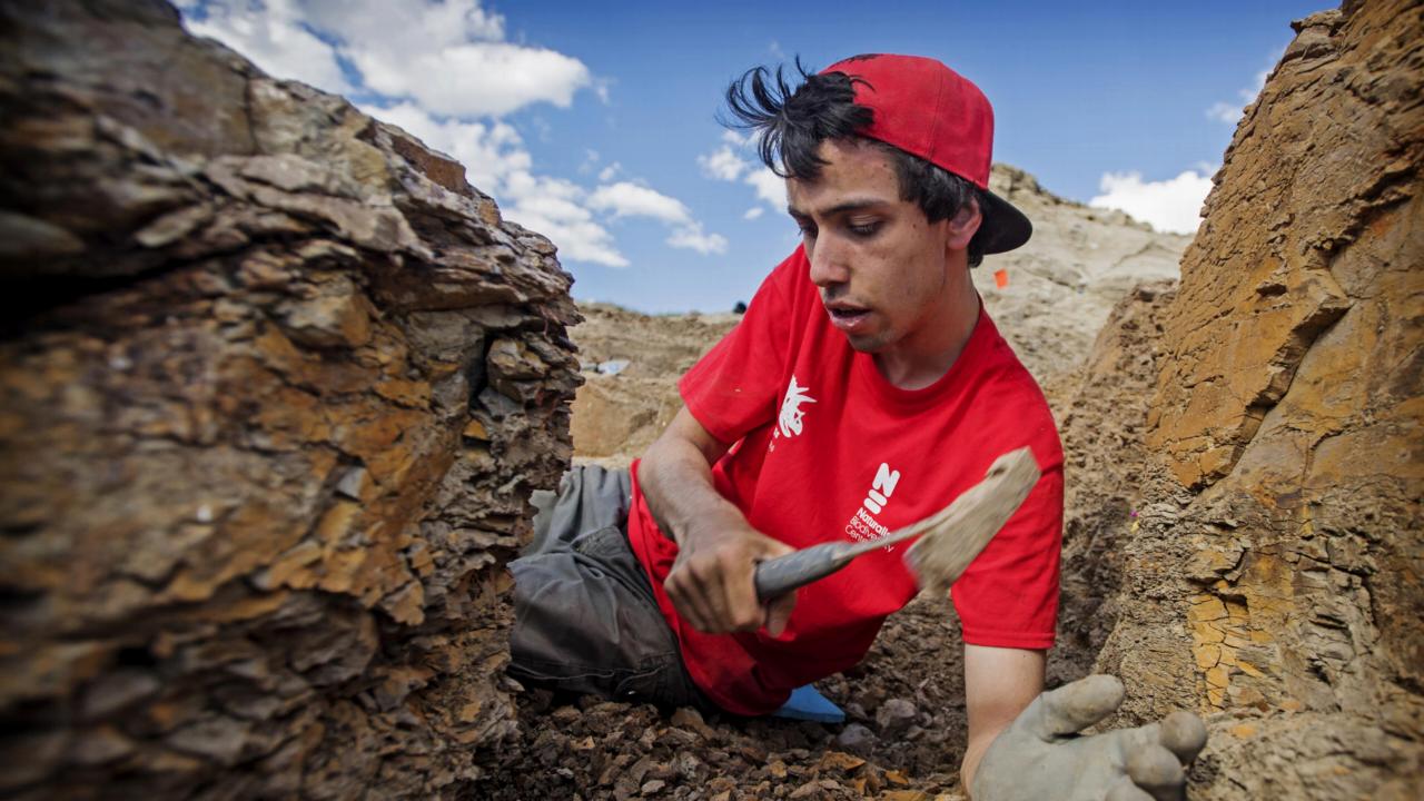 Jimmy de Rooij op expeditie - foto Marten van Dijl