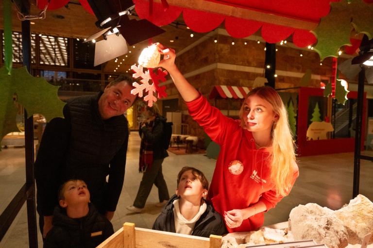 Kerstmarkt in Naturalis