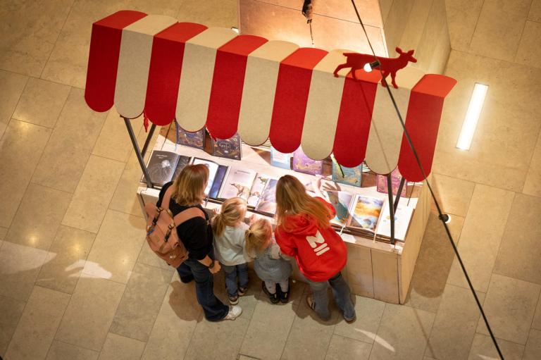 Boekenstand Wintermarkt